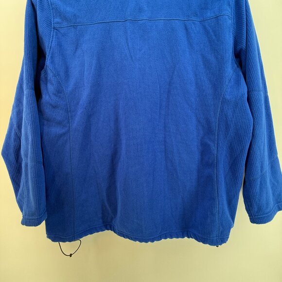 Orvis Trout Bum Fleece Blue Red Full Zipper Size XXL Outdoor Hiking Athletic - Picture 10 of 14